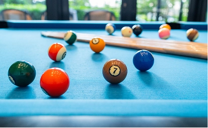 Table rentals at Texas Billiards Club