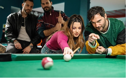 Pool league nights at Texas Billiards Club