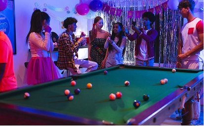 Private events and party room at Texas Billiards Club